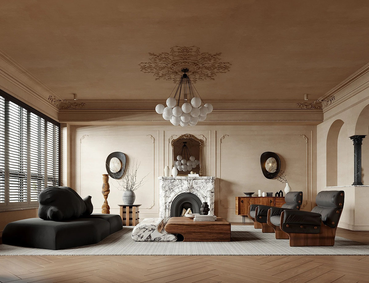 neoclassical living room interior design ideas tips accessories